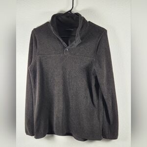 32 Degrees Men's Dark Gray Zip Up Sweater
